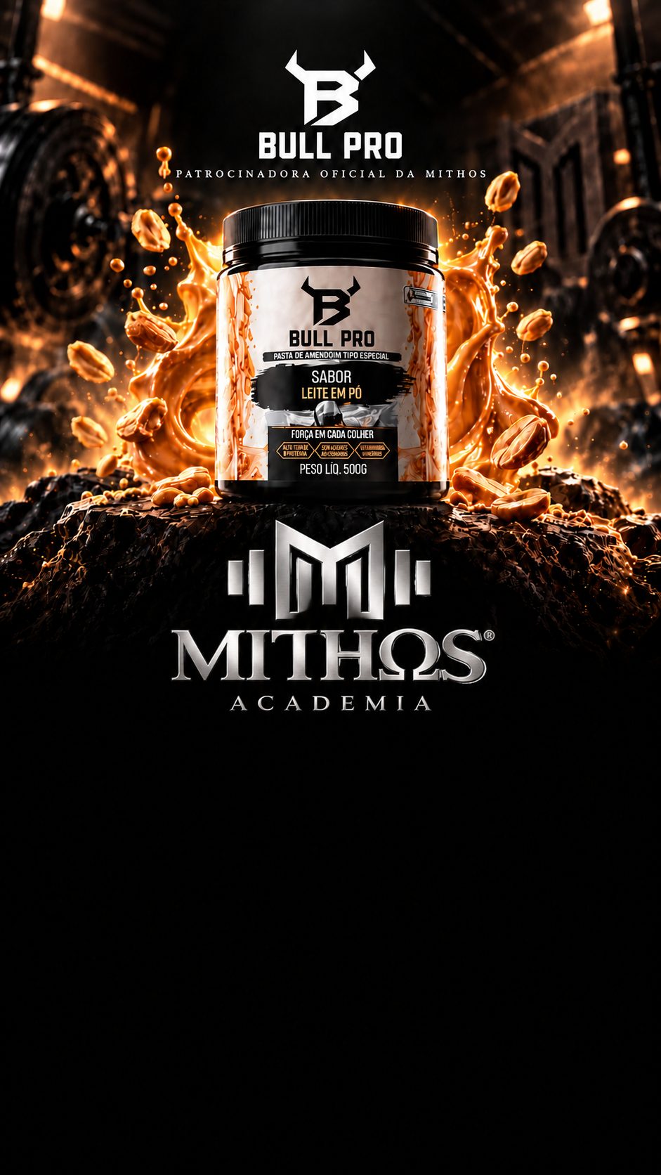 Mithos Academia — Bull Pro, patrocinadora oficial